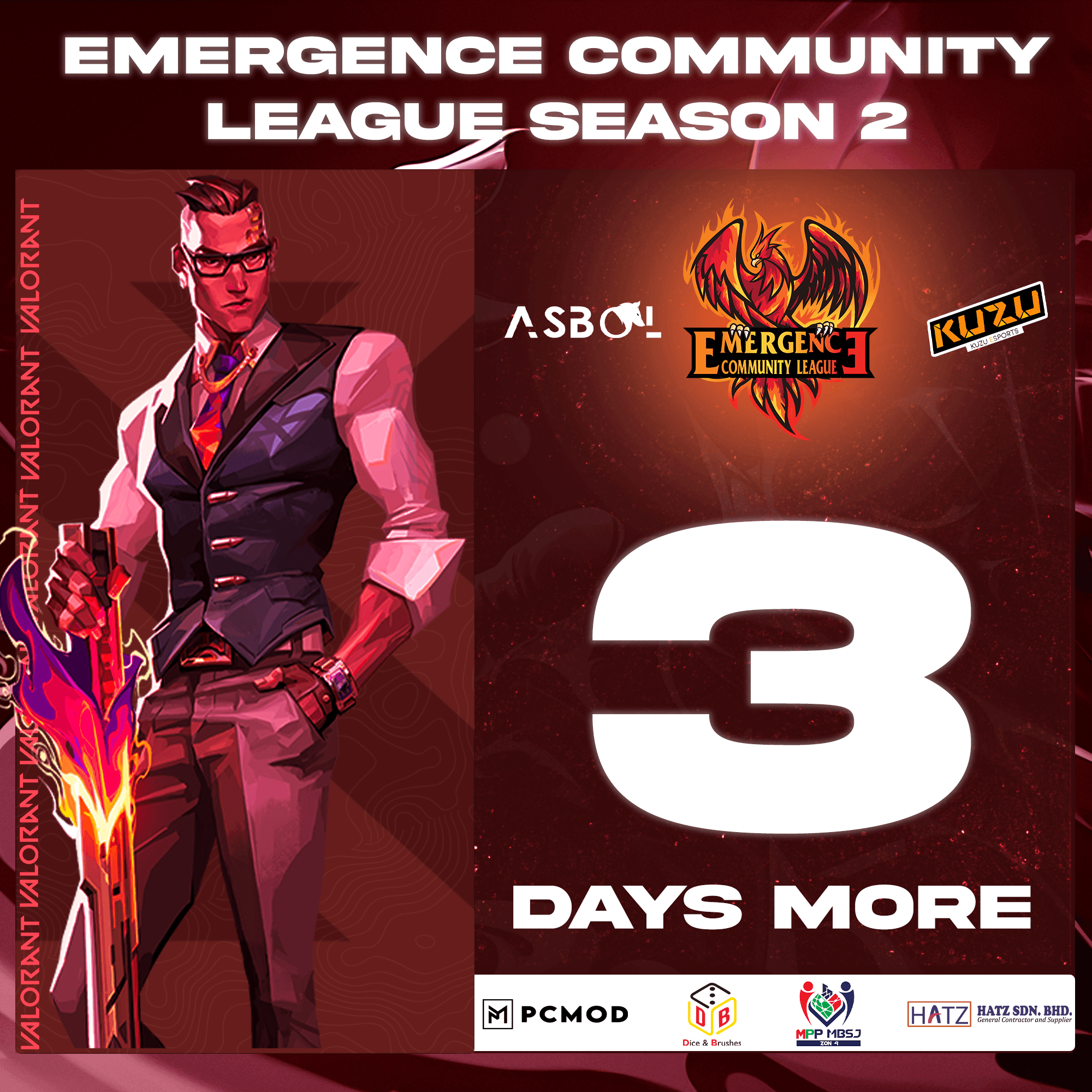 3 days countdown