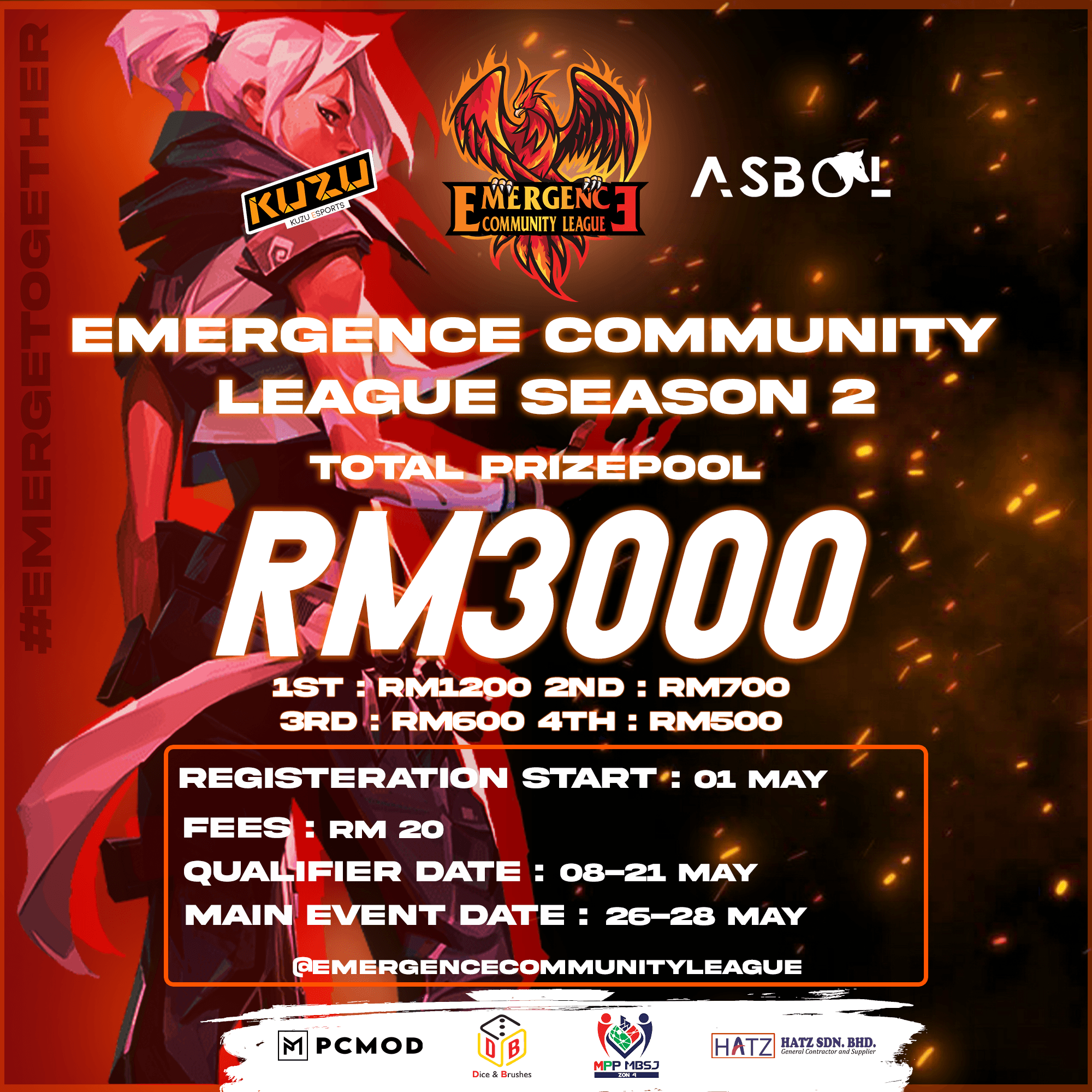Emergence League S2 — main tournament poster